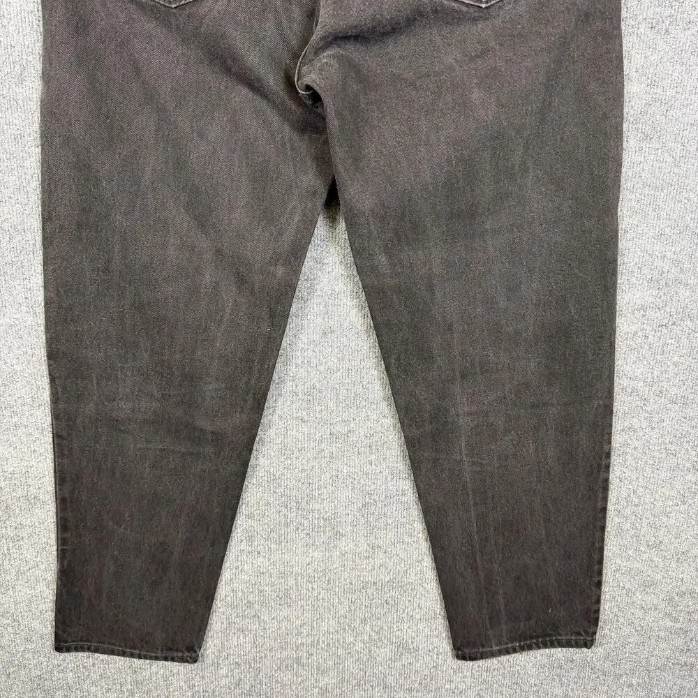 Vintage Levis 550 Men Jeans 38x30(36x30) Black Relaxed Fit Tapered Leg Denim USA